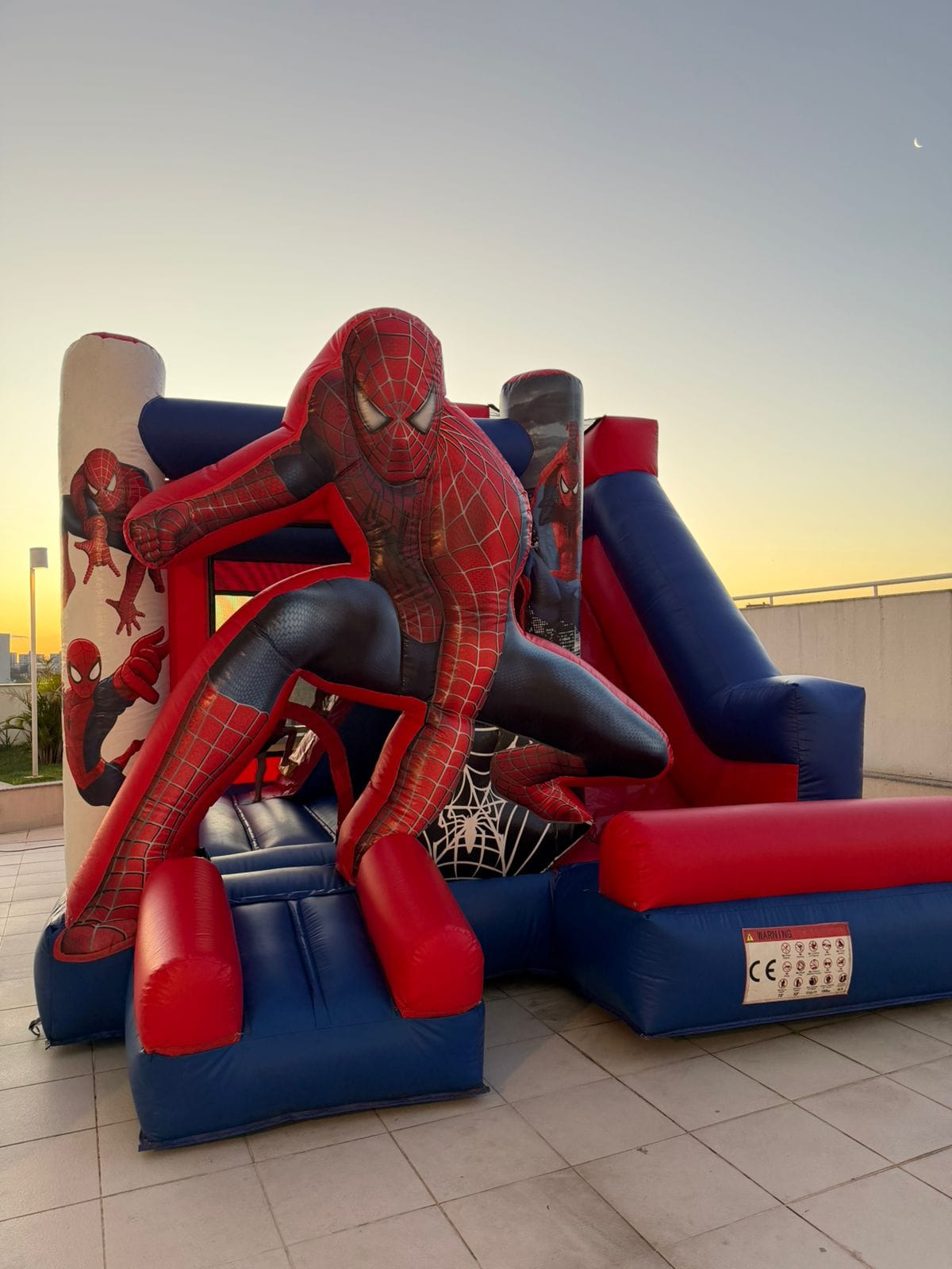 Aluguel de Kiddie Play Homem Aranha em BH